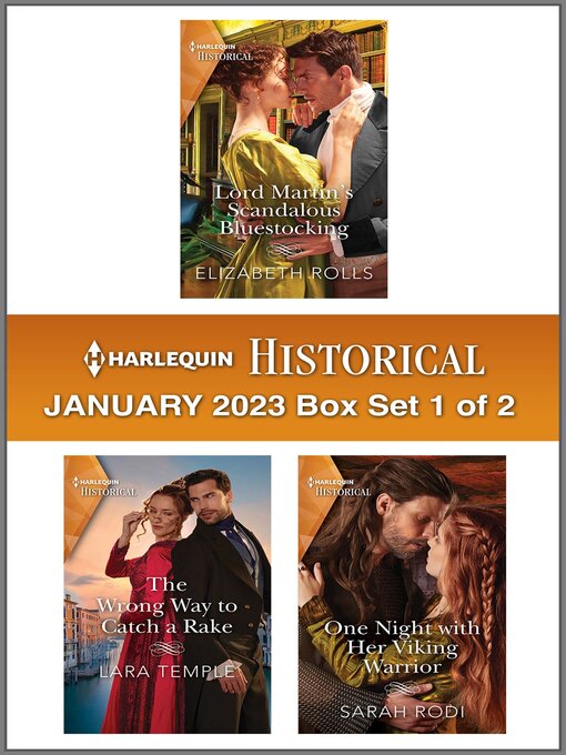 Cover image for Harlequin Historical: January 2023 Box Set 1 of 2